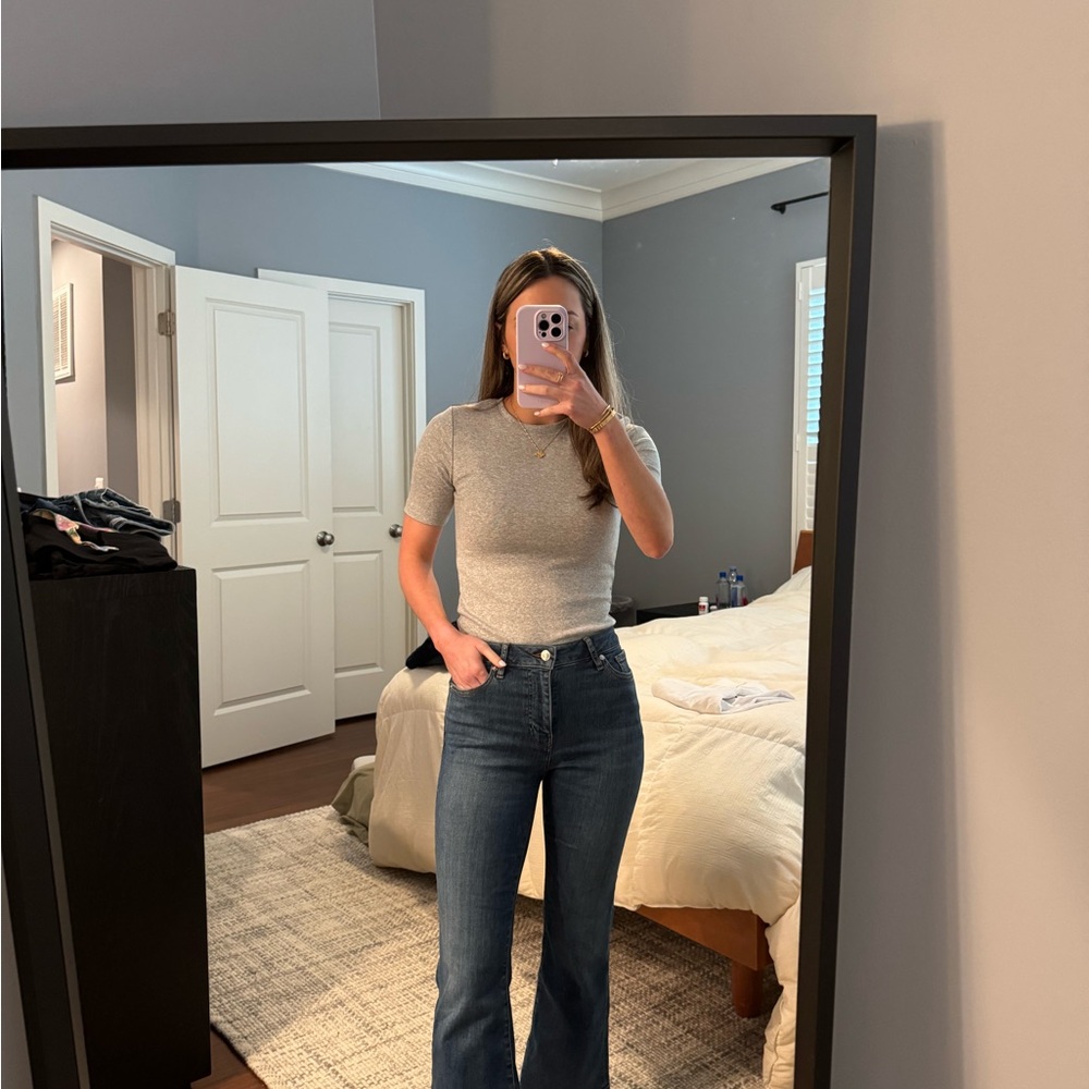 Frame Denim Le Crop Mini Boot